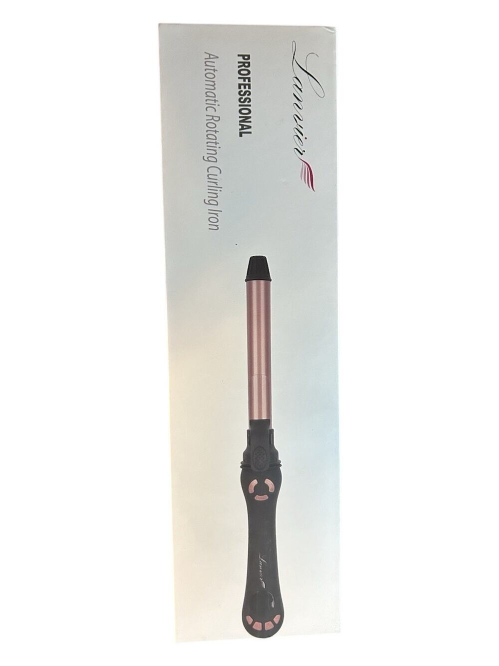 Lanvier Automatic Rotating Curling Iron 1 in Ceramic Hair Curler Wand 430F Pro